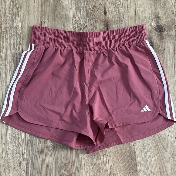 adidas Pants - NWT Adidas Women's Burgundy Athletic Shorts